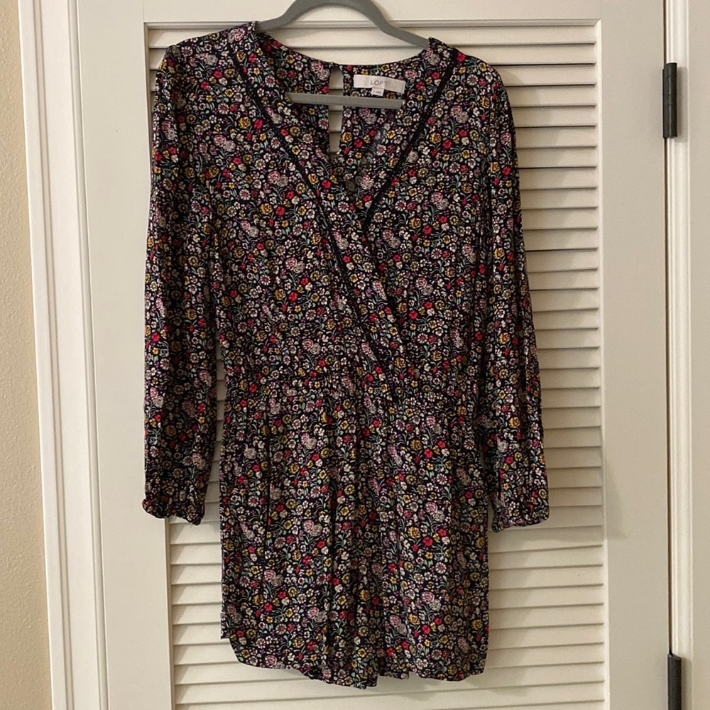 Loft long sleeve romper